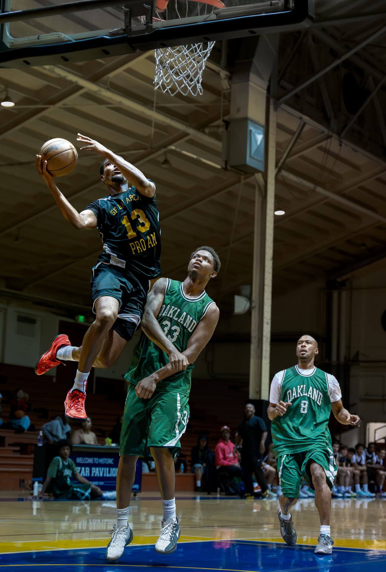 Elevating for a finish at the rim